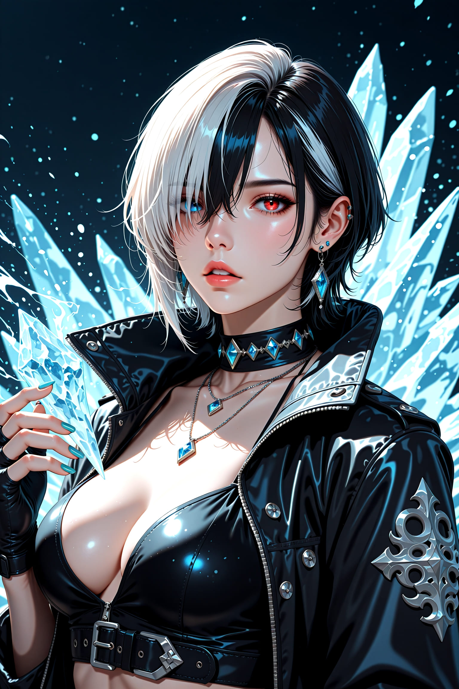 AI Generated Anime Character using Illustrious image generator